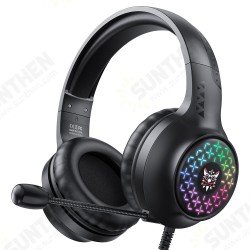 X7 PRO Wired Gaming Headset Stereo 40MM Driver RGB Light with Noise Cancelling Microphone for PS4 PC XboxOne X7 PRO Wired Gaming Headset Stereo 40MM Driver RGB Light with Noise Cancelling Microphone for PS4 PC XboxOne