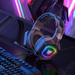 X8 Gaming Headset with Premium Omnidirectional Noise Cancelling Microphone Cool RGB Lighting Effect for PS4 PC Laptop X8 Gaming Headset with Premium Omnidirectional Noise Cancelling Microphone Cool RGB Lighting Effect for PS4 PC Laptop