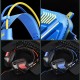 GT61 Wired Gaming Headset USB 7.1 Channel 50mm Bass Stereo Sound LED Light E-sport Headphone with Mic for PS3/4 Computer PC Gamer