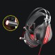 GT62 Wired Gaming Headset 3.5mm Jack 50mm Bass Stereo Sound LED Light E-sport Headphone with Mic for PS3/4 Computer PC Gamer