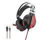 GT62 Wired Gaming Headset 3.5mm Jack 50mm Bass Stereo Sound LED Light E-sport Headphone with Mic for PS3/4 Computer PC Gamer