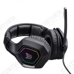 K10 7.1 Channel Gaming Headset Virtual Surround Sound Bass Headphone LED Lights Omnidirectional microphone USB Interface K10 7.1 Channel Gaming Headset Virtual Surround Sound Bass Headphone LED Lights Omnidirectional microphone USB Interface