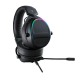 VH650 Wired Gaming Headset Virtual 7.1 Channel 50MM Sound Unit RGB Backlit Headphone with 360° Adjustable Noise-Canceling Microphone for Computer PC Gamer