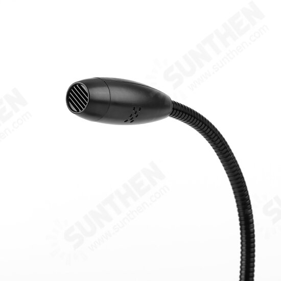 SM-008 Microphone Omnidirectional Mic 3.5mm Jack Conference Microphones for Karaoke Online Meeting