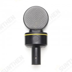 SF-930 3.5mm Studio Professional Condenser Sound Recording Microphone with Tripod Holder for PC Laptop SF-930 3.5mm Studio Professional Condenser Sound Recording Microphone with Tripod Holder for PC Laptop