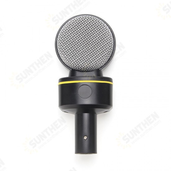 SF-930 3.5mm Studio Professional Condenser Sound Recording Microphone with Tripod Holder for PC Laptop