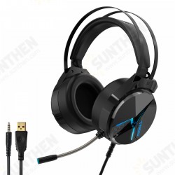 THS309 Game Headset 7.1 Channel / 3.5mm Wired Stereo Sound RGB Gaming Heaphones with Mic for Computer PC Gamer THS309 Game Headset 7.1 Channel / 3.5mm Wired Stereo Sound RGB Gaming Heaphones with Mic for Computer PC Gamer