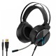 THS309 Game Headset 7.1 Channel / 3.5mm Wired Stereo Sound RGB Gaming Heaphones with Mic for Computer PC Gamer