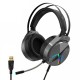 THS309 Game Headset 7.1 Channel / 3.5mm Wired Stereo Sound RGB Gaming Heaphones with Mic for Computer PC Gamer