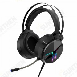 THS309 Game Headset 7.1 Channel / 3.5mm Wired Stereo Sound RGB Gaming Heaphones with Mic for Computer PC Gamer THS309 Game Headset 7.1 Channel / 3.5mm Wired Stereo Sound RGB Gaming Heaphones with Mic for Computer PC Gamer