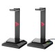 WE-100 Headphone Stand RGB Breathing Light Computer Headset Stand Phone Holder USB USB-C Expand Port