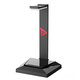 WE-100 Headphone Stand RGB Breathing Light Computer Headset Stand Phone Holder USB USB-C Expand Port