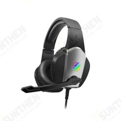 Tuner A1 Gaming Headset 7.1 Channel 50mm Unit 90° Rotatable Microphone RGB Light Effect Scalable Design Noise Reduction Protein Leather Earmuffs Tuner A1 Gaming Headset 7.1 Channel 50mm Unit 90° Rotatable Microphone RGB Light Effect Scalable Design Noise Reduction Protein Leather Earmuffs