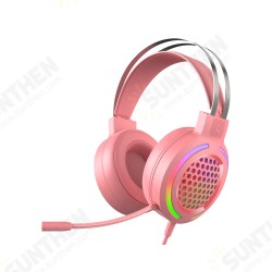 WH H500 Gaming Headset 7.1 Virtual Surround Sound 50mm Unit RGB dynamic breathing Light Headphone Omni-directional Microphone WH H500 Gaming Headset 7.1 Virtual Surround Sound 50mm Unit RGB dynamic breathing Light Headphone Omni-directional Microphone