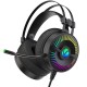 G500 Gaming Headset 50mm Speaker Unit 5D Surround Sound Powerful Bass Noise Reduction Mic for PC Laptop Mobile Phone