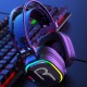 CLS-200 Gaming Headset with Omnidirectional Microphone Colorful RGB Light 50mm Unit for PC Laptop
