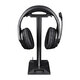 Gaming Headset Stand Dual USB Port 3.5mm Audio Port RGB Touch Control Removable Headphone Stand Holder