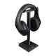 Gaming Headset Stand Dual USB Port 3.5mm Audio Port RGB Touch Control Removable Headphone Stand Holder