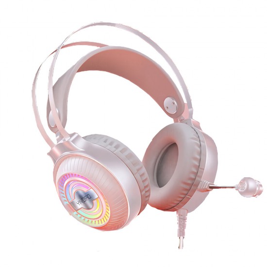 Q4 Game Headphone 3.5mm Wired Bass RGB Gaming Headset Stereo Sound Headset with Mic for Computer Laptop PC Gamer