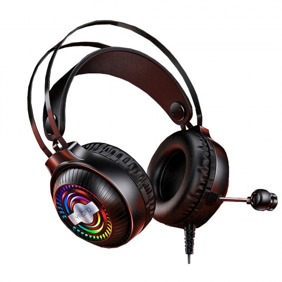 Q4 Game Headphone 3.5mm Wired Bass RGB Gaming Headset Stereo Sound Headset with Mic for Computer Laptop PC Gamer