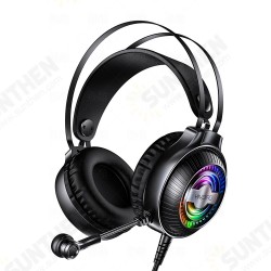 Q4 Game Headphone 3.5mm Wired Bass RGB Gaming Headset Stereo Sound Headset with Mic for Computer Laptop PC Gamer Q4 Game Headphone 3.5mm Wired Bass RGB Gaming Headset Stereo Sound Headset with Mic for Computer Laptop PC Gamer