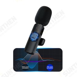 A3 Wireless Lavalier Microphone Low Latency Portable Audio Video Recording Plug-Play Lapel Type-C Mic for Live Broadcast Game A3 Wireless Lavalier Microphone Low Latency Portable Audio Video Recording Plug-Play Lapel Type-C Mic for Live Broadcast Game
