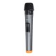 Professional UHF Wireless Microphone Handheld Mic System Karaoke With Receiver and Display Screen
