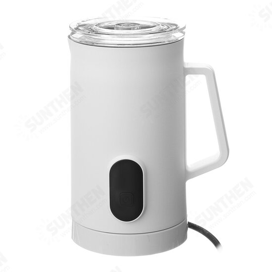 400W 220V 4 in 1 Milk Frother Hot and Cold Modes Coffee Frother for Cappuccino, Latte, Chocolate Milk