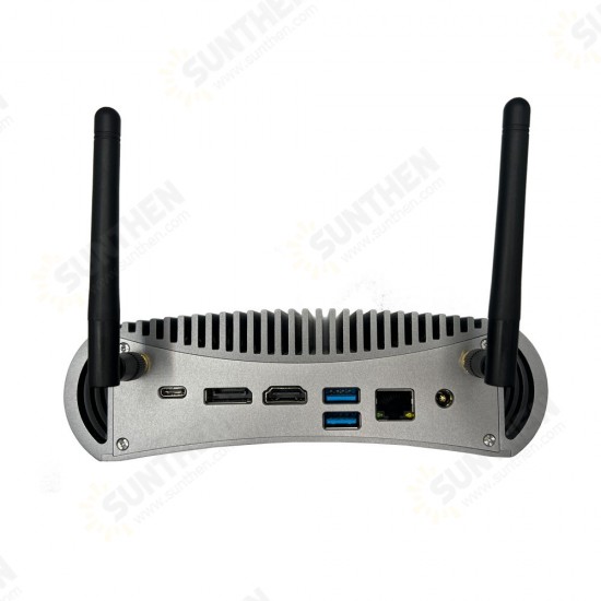 FU01 Intel I3-1115G4 Intel lris Xe Graphics Mini PC 8GB DDR4 RAM 256GB SSD WiFi5 RJ45 1000M LAN Thunderbolt4 8K Output HDMI2.0 DP Trible Screen 4K Mini Workstation Computer