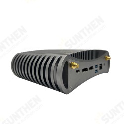 [Fanless Version] FU01 Intel i7-1165G7 Intel lris Xe Graphics Mini PC 16GB DDR4 RAM 512GB SSD WiFi5 RJ45 1000M LAN Thunderbolt4 8K Output HDMI2.0 DP Trible Screen 4K Pro Mini Workstation Computer