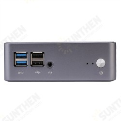 MU02 Intel i7-1065G7 Intel Plus Graphics Mini PC 16GB DDR4 512GB M.2 SSD Desktop PC Quad Core 15W TDP 1.3GHz to 3.9GHz WiFi 5 BT 4.2 LAN HD DP Dual 4K Screen Windows 10 MU02 Intel i7-1065G7 Intel Plus Graphics Mini PC 16GB DDR4 512GB M.2 SSD Desktop PC Quad Core 15W TDP 1.3GHz to 3.9GHz WiFi 5 BT 4.2 LAN HD DP Dual 4K Screen Windows 10