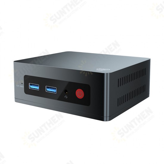 N4 Intel J4125 Quad Core 2.0GHz to 2.7GHz Mini PC 8GB DDR4 256GB M.2 SSD WiFi5 LAN 2HDMI Double Screen 4K Output Windows10 Pro Mini Computer