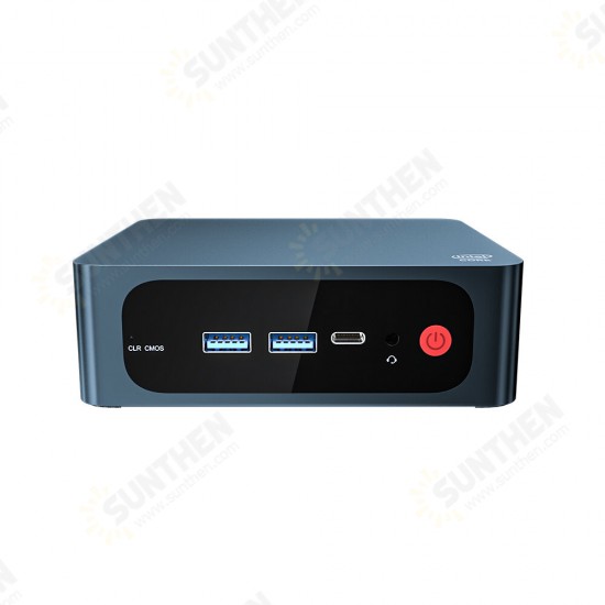 Speed S Mini PC Intel i5-8279U Intel Plus 655 GPU 16GB DDR4 500GB SSD Desktop PC Quad Core 2.4GHz to 4.1GHz WiFi5 BT5.0 LAN 2HDMI Type-C Double Screen 4K Output Windows10 Pro Mini Computer