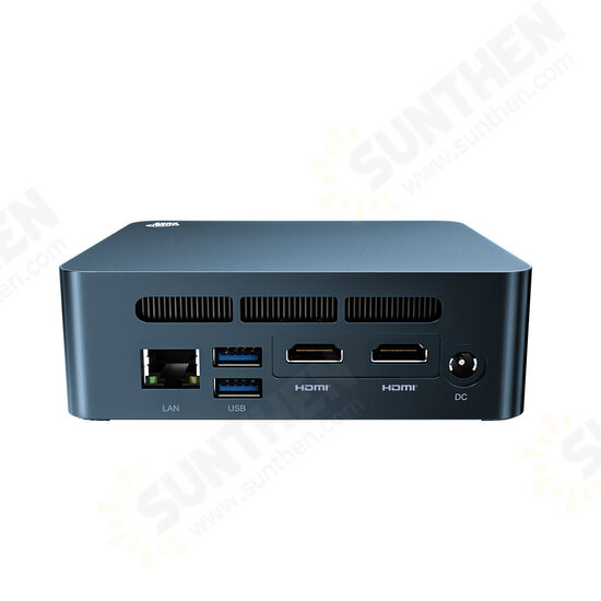 Speed S Mini PC Intel i5-8279U Intel Plus 655 GPU 8GB DDR4 256GB M.2 SSD Desktop PC Quad Core 2.4GHz to 4.1GHz WiFi5 LAN 2HDMI Type-C Double Screen 4K Output Windows10 Pro Mini Computer