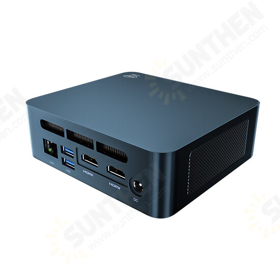 Speed S Mini PC Intel i5-8279U Intel Plus 655 GPU 8GB DDR4 256GB M.2 SSD Desktop PC Quad Core 2.4GHz to 4.1GHz WiFi5 LAN 2HDMI Type-C Double Screen 4K Output Windows10 Pro Mini Computer