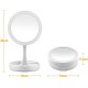 10X Magnifying Lighted Double-Sided Makeup Mirror LED Bathroom Travel Foldable