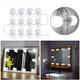 12Pcs Makeup Mirror Vanity LED Light Bulbs LED Gadgets Kit for Dressing Hollywood Super Star 12Pcs Makeup Mirror Vanity LED Light Bulbs LED Gadgets Kit for Dressing Hollywood Super Star