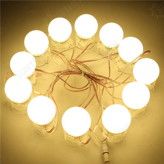 12Pcs Makeup Mirror Vanity LED Light Bulbs LED Gadgets Kit for Dressing Hollywood Super Star 12Pcs Makeup Mirror Vanity LED Light Bulbs LED Gadgets Kit for Dressing Hollywood Super Star