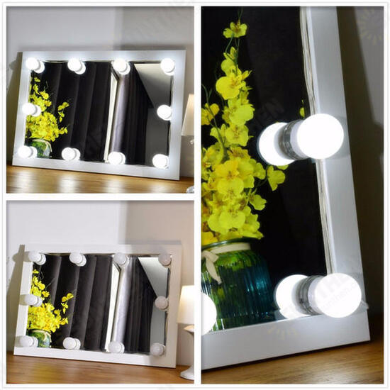 12Pcs Makeup Mirror Vanity LED Light Bulbs LED Gadgets Kit for Dressing Hollywood Super Star 12Pcs Makeup Mirror Vanity LED Light Bulbs LED Gadgets Kit for Dressing Hollywood Super Star