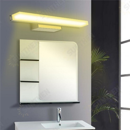 20W Modern Bathroom LED Anti-fog Mirror Front Make-up Wall Light Washroom Lamp 120cm