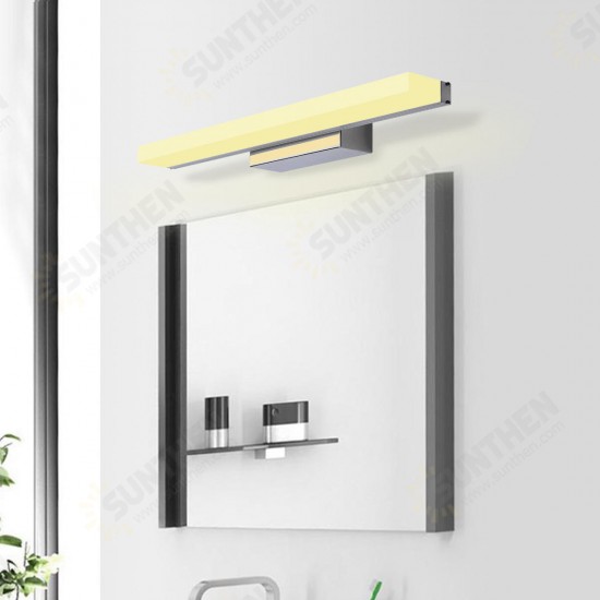 20W Modern Bathroom LED Anti-fog Mirror Front Make-up Wall Light Washroom Lamp 120cm