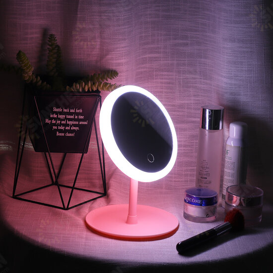 5W USB Rechargeable LED Mirror Light Dimmable Make Up Vanity Desktop Cosmetic Lamp