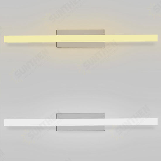 60cm 9W 48 LED Mirror Front Lamp Morden Wall Lamp Stainless Steel 720lm 85-265V