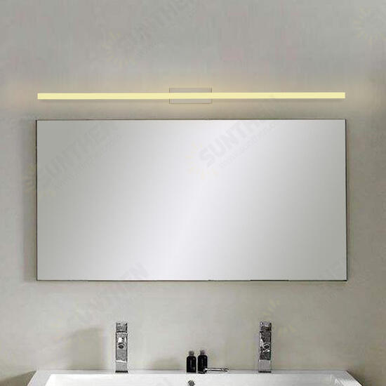 60cm 9W 48 LED Mirror Front Lamp Morden Wall Lamp Stainless Steel 720lm 85-265V