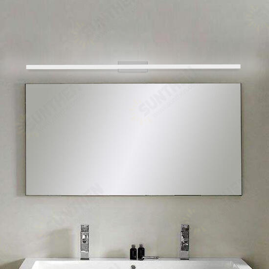 60cm 9W 48 LED Mirror Front Lamp Morden Wall Lamp Stainless Steel 720lm 85-265V