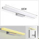 60cm 9W 48 LED Mirror Front Lamp Morden Wall Lamp Stainless Steel 720lm 85-265V 60cm 9W 48 LED Mirror Front Lamp Morden Wall Lamp Stainless Steel 720lm 85-265V