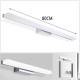 80cm 14W 72 LED Mirror Front Lamp Morden Wall Lamp Stainless Steel 1120LM 85-265V