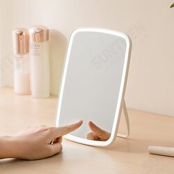 Portable Makeup Mirror Desktop LED Light USB Rechargeable Folding Touch Dimmable Lamp for Dormitory Home Portable Makeup Mirror Desktop LED Light USB Rechargeable Folding Touch Dimmable Lamp for Dormitory Home