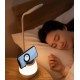 Multifunctional USB Rechargeable Touch Dimmable LED Table Lamp Pen Holder Colorful Night Light