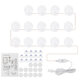 Tri-Color Dimmable USB 6/10/14LEDs Vanity Mirror Lamp Kit Makeup Headlight Dresser Lamp Tri-Color Dimmable USB 6/10/14LEDs Vanity Mirror Lamp Kit Makeup Headlight Dresser Lamp